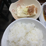 まりも食堂 - ご飯、冷奴