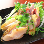 Kushiyaki Aburi - 地鶏のタタキ