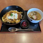 すしめん処大京 - ランチかつ丼 めんセット