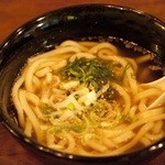 hwaja - 店の超人気メニュー、かすうどん