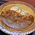 八角屋 - スパイシーカレー（ハーフ）(\500)
