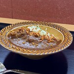 八角屋 - スパイシーカレー（ハーフ）(\500)