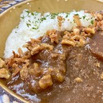 八角屋 - スパイシーカレー（ハーフ）(\500)
