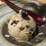 やなぎ澤 - 【再訪22】自家製 黒豆のアイスクリーム