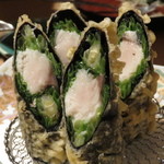 やなぎ澤 - 【再訪22】長芹と鰆の磯部揚げ