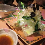 やなぎ澤 - 【再訪22】雪うるいとジャコサラダ