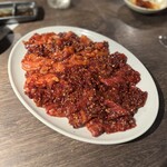 博多焼肉 玄風館 龍 - 鶏モモ・和牛ハラミ