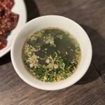 博多焼肉 玄風館 龍 - スープ