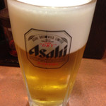 Azabu Wata Ma - 生ビールはスーパードライ