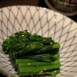 安兵衛 - 菜の花のおひたし