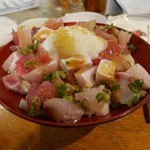 海鮮うまいもんや浜海道 - 海鮮丼（980円）_2015年4月