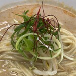 天然塩ラーメン しおはな屋 - 具材アップ