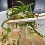 天然塩ラーメン しおはな屋 - 野菜リフト
