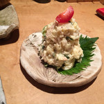 焼鳥 みずき - ささみ燻製入りポテトサラダ(500円)