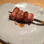 焼鳥 みずき - 大将おまかせ串の二本目(せせり？)