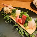 志乃家 - 料理写真:刺身の盛合せ