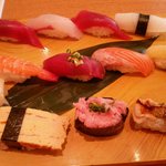 梅丘寿司の美登利 - 大漁ランチ８５０円＋税