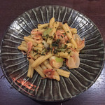 アレグロ コン ブリオ - 桜海老と葉玉葱のカサレッチェ