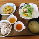 やよい軒 - 料理写真:夏越ごはんと豚しゃぶの定食