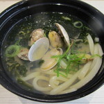 はま寿司 - 料理写真:あさりとあおさのうどん