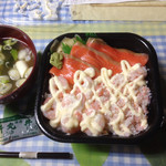 海鮮 丼丸 - お気に入りのマヨづくし