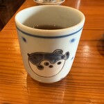 味山荘 真風留 - 河豚が描かれているお茶の茶碗がお洒落2