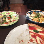Pizzeria Geco - 菜の花とアサリのパスタ