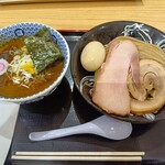 松戸富田製麺 - 料理写真:濃厚特製つけめん(並)