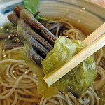 蕎麦 つづら - わらびの冷かけそば