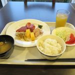 ニヌハフチ - いつもとほとんど変わらない朝食