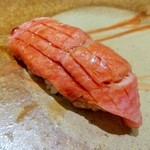 鮨 銀座 おのでら - (2015.4)大トロ