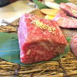 食彩和牛 しげ吉 - 超熟成レアステーキ