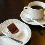 Kuukai - ランチセットのデザートのコーヒー