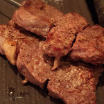 和フレンチバル村塾 - 国産牛サーロインの串焼き♩