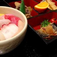 与五郎寿司 本店 - 与五郎弁当・ミニちらし丼付き(ランチタイムメニュー)：1,100円