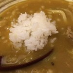 太閤うどん - ご飯も投入♪