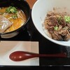 めん屋 いわて - 料理写真:半ラーメンセット