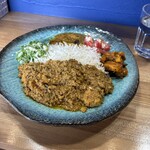 ラピスカレー - ポーク＆えびキーマカレー1200円