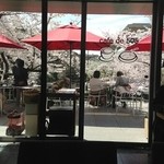 カフェ ド ゴマルゴ - 桜がきれい
