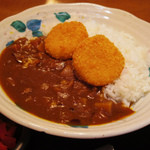 ビールカレーのアップ