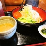 手打ちうどん 自遊席 - ごまだれつけ麺うどん