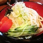 手打ちうどん 自遊席 - ごまだれつけ麺うどんのうどん