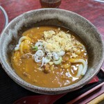 めん房 新月亭 - 料理写真:濃厚ルーのカレーうどん（数量限定）