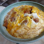 お食事処　もり - カツ丼５００円たまごぷるんぷるん