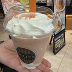 タリーズコーヒー - ドリンク写真:国産白桃のとろっとピーチシェイク 730円
