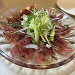 和洋居酒屋 味和伊 - カツオのカルパッチョ