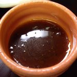 旅亭 萬葉 - ステーキソース.JPG