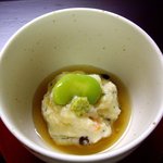 旅亭 萬葉 - 温物　竹の子万寿.JPG