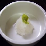 旅亭 萬葉 - 大根おろし山葵.JPG