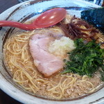 山嵐 - 海スープ(細麺)　¥780
